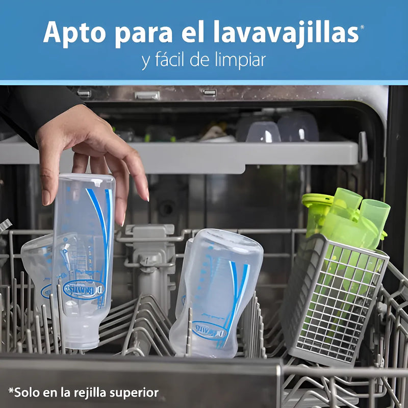 Biberon Boca Ancha Op+ 5oz 150ml +0m En Caja