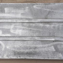 Plancha Asadora De Aluminio Para Cocina Estufa 55 Cm X 34 Cm Gris