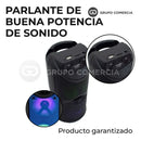 Parlante Bluetooth / Radio Cilindrico Mp3 Mega Bass Original Negro