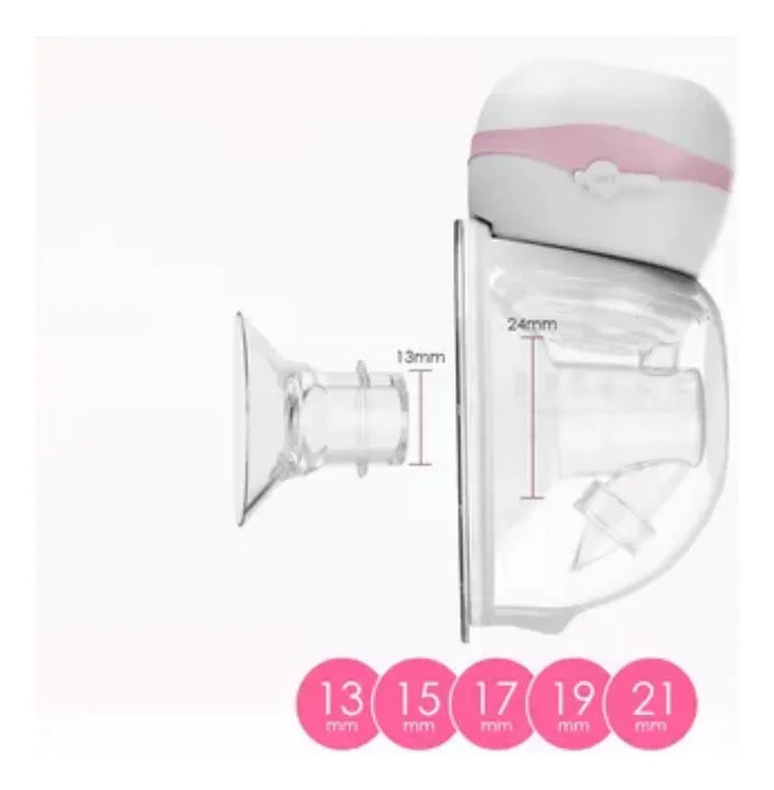 Medidor Diámetro Pezon Insertos Extractor De Leche Materna