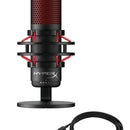 Micrófono HyperX Quadcast 4P5P6AA Condensador Bidireccional color negroS
