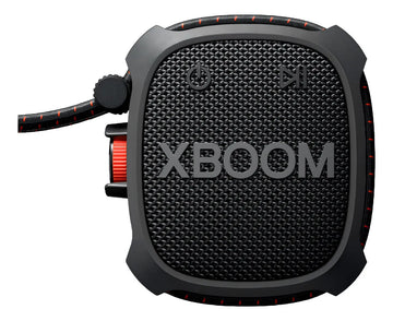 Parlante LG Xboom Xg2t Resistente Al Polvo Y Agua Negro