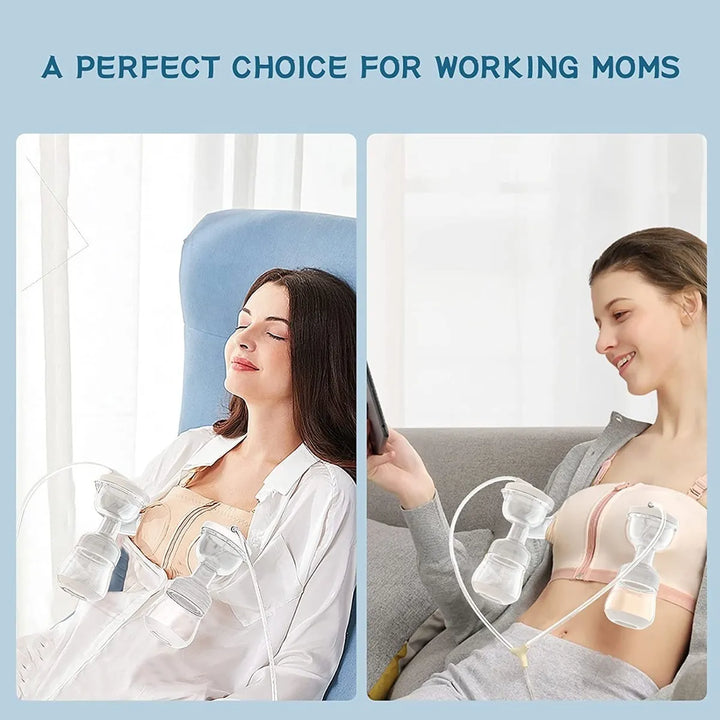 Extractor De Leche Doble Rh 338 Cargador Fácil