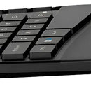 Teclado Genius Ergo Kb-700 Teclado Negro Idioma Español Latinoamérica
