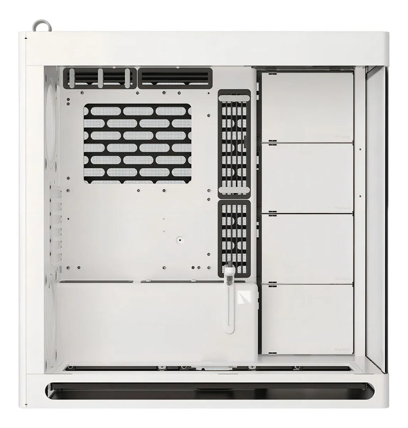 Gabinete Aerocool Hs 420 White Diseño Híbrido Usb 3.2 Color Blanco