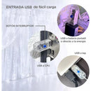 Luz Led Cortina 3x2 Mtr Cascada Luces Navidad Decoración Blanco