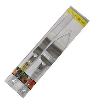 Cuchillo Pala Ponque Repostería Tortas Panadería 33cm,b-pa Plata