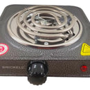 Estufa Eléctrica Mini Hornilla De 1 Puesto 5 Niveles Cocina Negro
