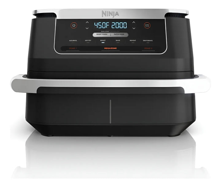 Freidora Ninja Doble Canasta 6 En 1 Capacidad 6.6lt Airfryer Negro