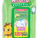 Toallitas Humedas Arrurrú Aloe & Manzanilla X120 Unidades