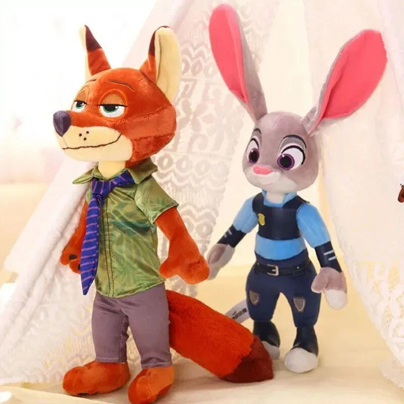 Judy Y Nick Inspirados En Zootopia Gris Y Naranja