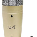 Behringer C1 Microfono Condensador De Estudio Color Plata