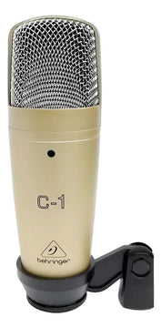 Behringer C1 Microfono Condensador De Estudio Color Plata