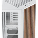 Gabinete Gamer Apnx V1 Blanco Wood V1-w-wt-v1 Alta Gama