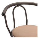 Silla Alta De Bar Giratoria Silla Para Bar Alta Premium Color Cafe