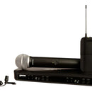 Micrófono Inalámbrico Mano Y Solapa Shure Blx1288/cvl Color Negro