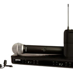 Micrófono Inalámbrico Mano Y Solapa Shure Blx1288/cvl Color Negro