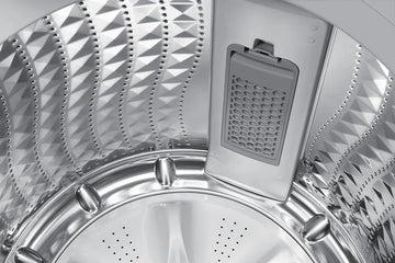Samsung Lavadora Bespoke Carga Superior 17 Kg, - Ai Wash Negra