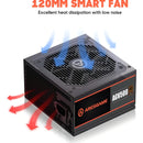 Fuente de poder 500w 80+ bronze Aresgame Agv500 color negro