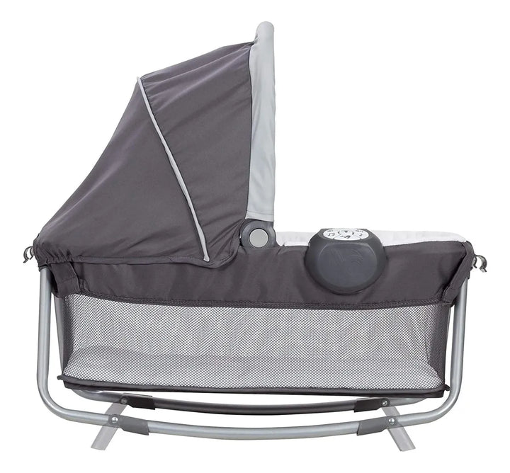 Centro De Cuidado Cuna De Viaje Con Moisés Cambiador Y Luz N