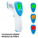 Termómetro Digital F01 Infrarrojo Frente Color Azul