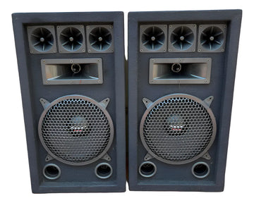 Cabinas De 10 Pulgadas Buen Sonido Negro