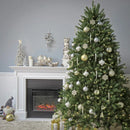 Árbol De Navidad Artificial Preiluminado 6 Pies Dunhill Fir
