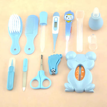 Set Aseo Bebes Recién Nacidos Peine Cepillo Suave Cortaúñas