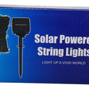 Luces Led Panel Solar Decoración Navideña Exteriores Hogar