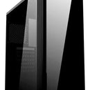 Caja Darkflash Water Square 5 Atx Vidrio Frontal Mid Tower Negro