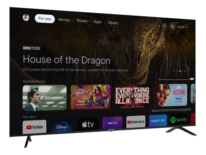 Televisor Caixun 75 Qled Uhd 4k Smart Led Google C75vhugq