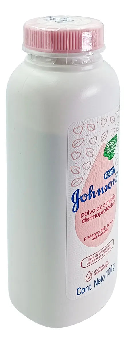 Polvo Johnsons Baby Dermoprotector 100g 100 Gramos