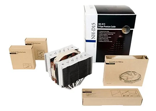 Noctua Nh-d15, Enfriador De Cpu Premium Con 2 Ventiladores N