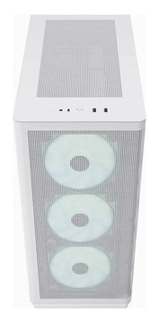 Chasis Gabinete Gamer Apnx C1 Blanco X4 Fan Argb