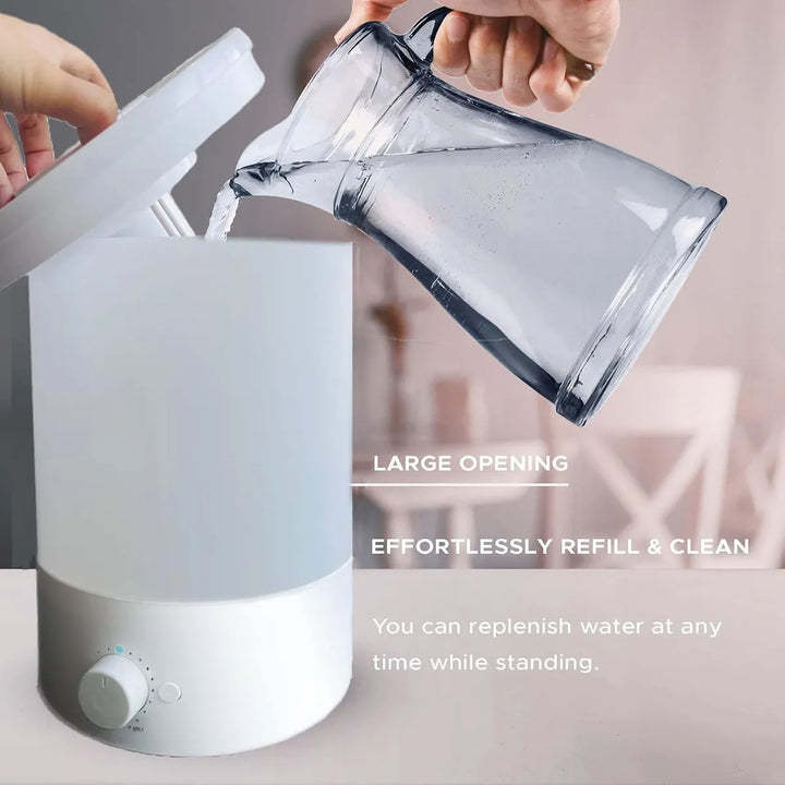 Humidificadores De Niebla Fría Saludable Para Dormitorio Blanco