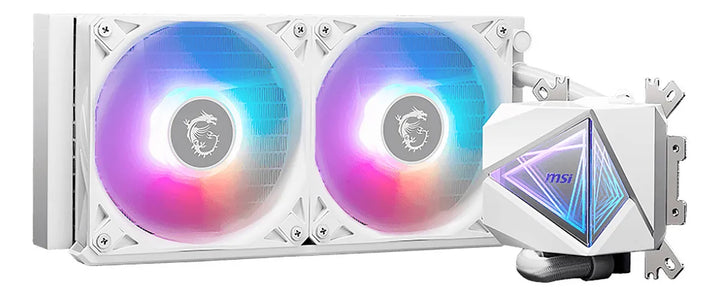 Enfriamiento Liquido Msi Mag I240 White 3400rpm Lga1700 Am5