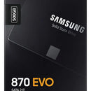 Disco sólido interno Samsung 870 EVO MZ-77E500 500GB negro
