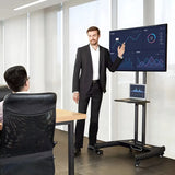 Base Soporte Tv A Piso Ruedas Para 32 -75 Movible