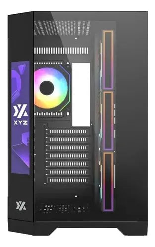 Gabnete Xyz Neutron Black 4fans A-rgb 120mm Controlador Dual Blanco