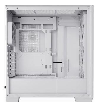 Chasis Gabinete Gamer Apnx C1 Blanco X4 Fan Argb