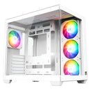 Chasis Xyz Tesseract X 7. Fan Argb Blanca Blanco