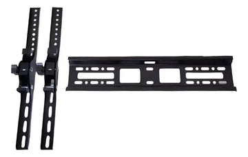 Soporte inclinable para TV de 32 a 55 pulgadas para Samsung LG Sony Tcl, color negro