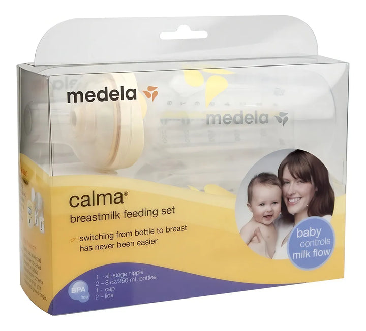 Biberón Tetero Con Chupo Calma Medela 8 Onzas Válvula