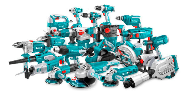 Taladro De Impacto Drill Inalámbrico 20v Total Herramientas Turquesa