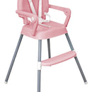 Silla Comedor Bebe 3en1 Happy Baby Azul Cp7000 Color Rosa