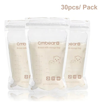 Bolsas Almacenamiento Leche Materna Cmbear 30 Unid 220ml