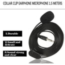 Micrófono De Solapa Anti-ruido Con Clip Para Pc Y Portátil Color Negro