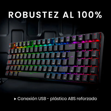 Teclado Gamer Redragon Ziggs K669-rgb Alámbrico, Español, Negro, Red Switch