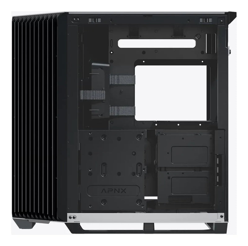 Gabinete Gamer Apnx V1 Blanco Y Negro V1-bw-v1 Alta Gama