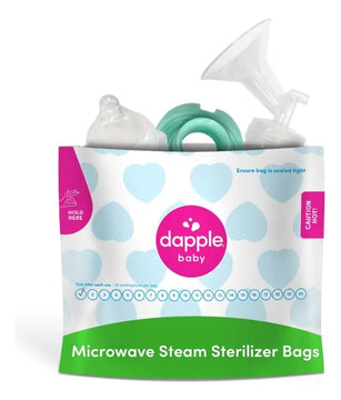 Dapple Bolsas Esterilizadoras De Microondas Para Biberones,